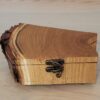 Handmade wooden log box