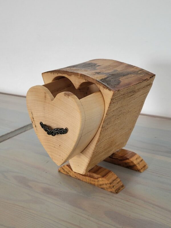 Wood log box