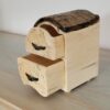 Aspen wood log