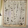 Wall art of birch branches